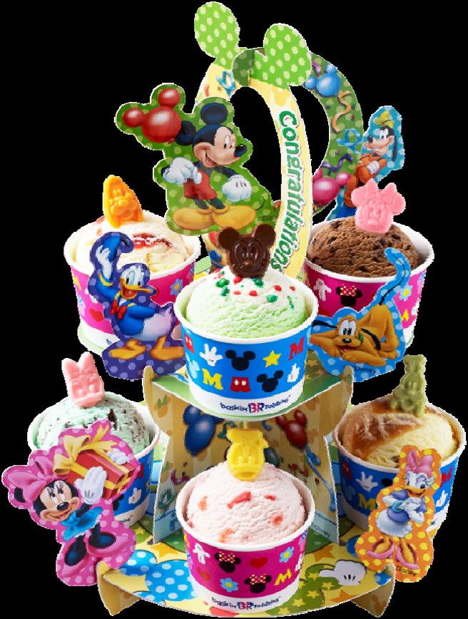‘ミッキー & フレンズ’ アイスクリームパーティーセット