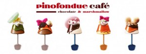 「pinofondue café　chocolate＆marshmallow」商品